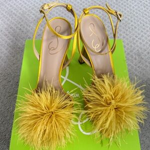 BRAND NEW, in box Sam Edelman Leon feather sandals